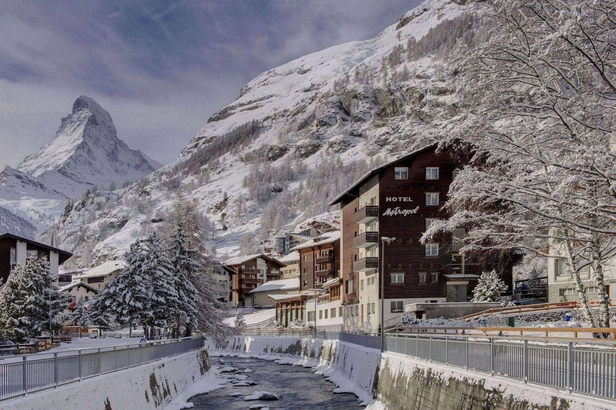 Hotel Metropol & Spa Zermatt Kültér fotó